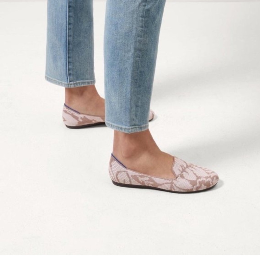 Rothy’s petal gray loafer size 7